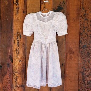 Gunne Sax Prarie Cottagecore Floral Dress